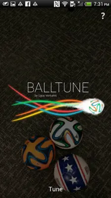 BallTune android App screenshot 2